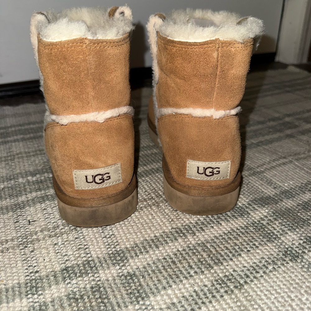 UGG Chestnut Sheepskin Boots mini